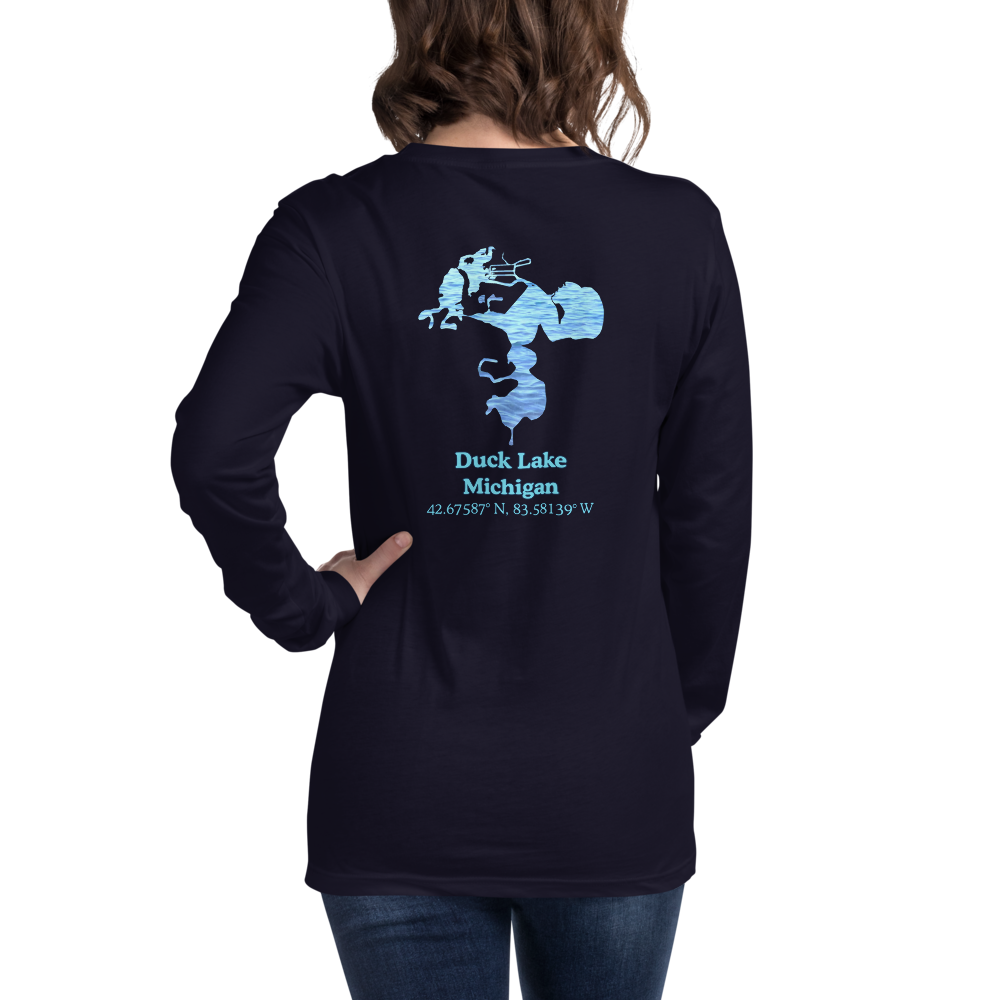 Duck Lake Long Sleeve Unisex T-shirt