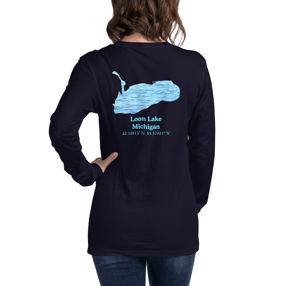 Loon Lake Long Sleeve Unisex T-shirt