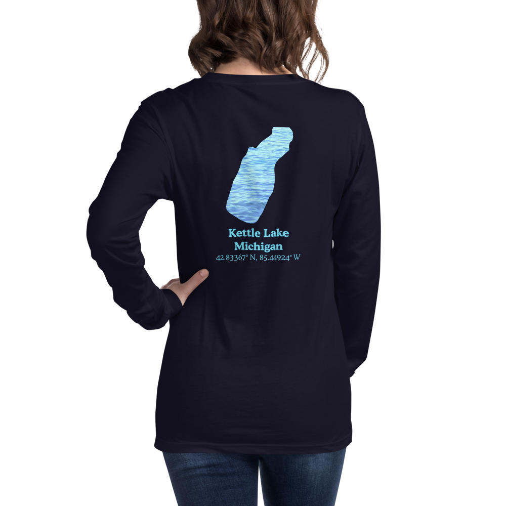 Kettle Lake Long Sleeve Unisex T-shirt