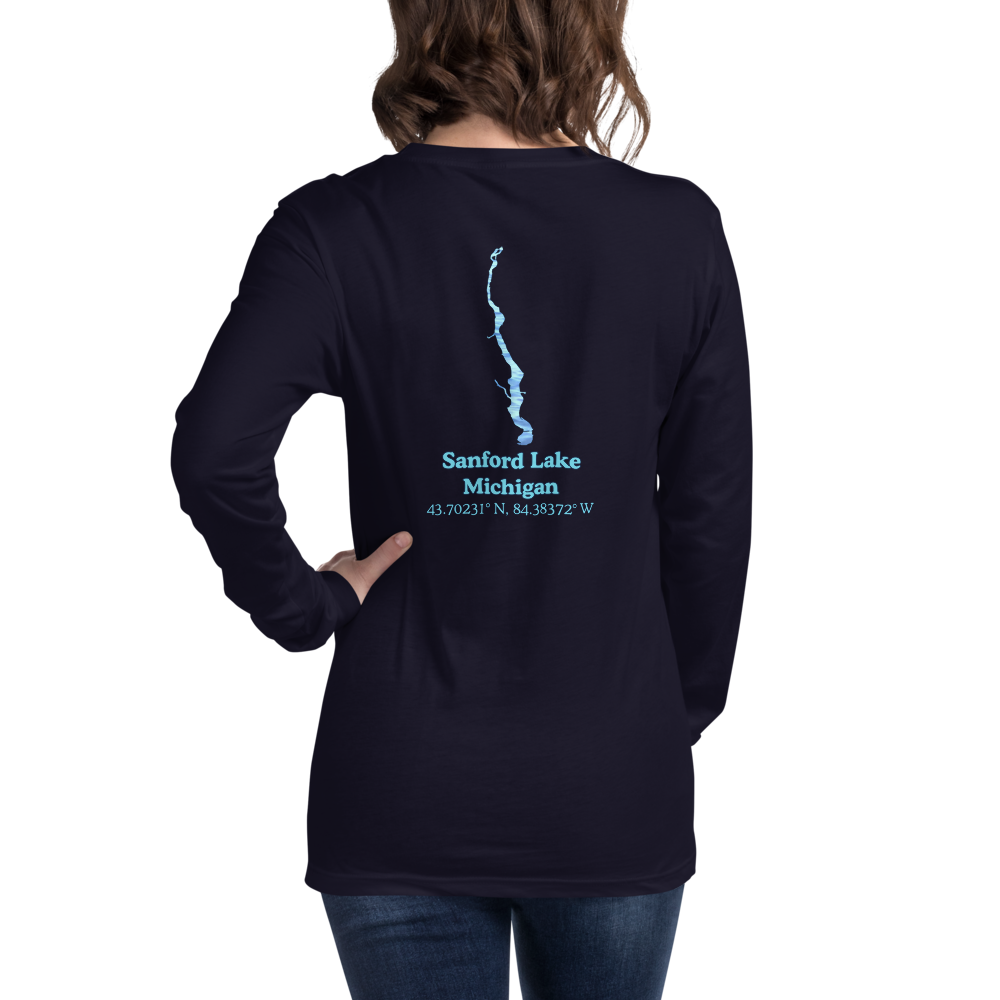 Sanford Lake Long Sleeve Unisex T-shirt