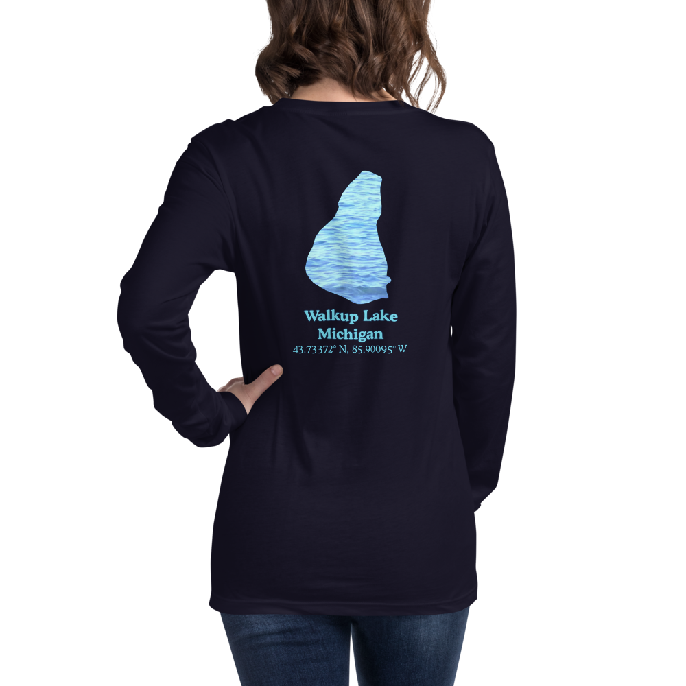 Walkup Lake Long Sleeve Unisex T-shirt