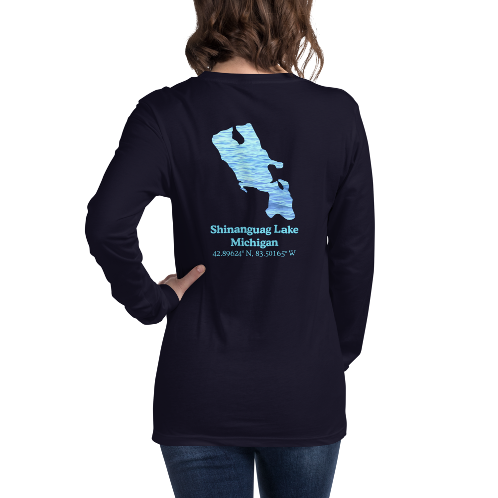 Shinanguag Lake Long Sleeve Unisex T-shirt