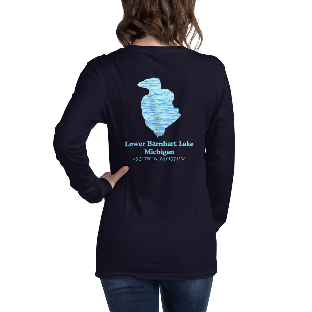 Lower Barnhart Lake Long Sleeve Unisex T-shirt