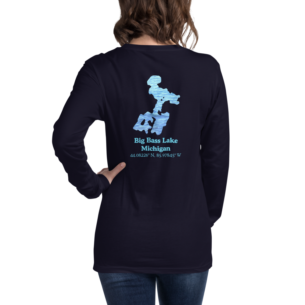 Big Bass Lake Long Sleeve Unisex T-shirt