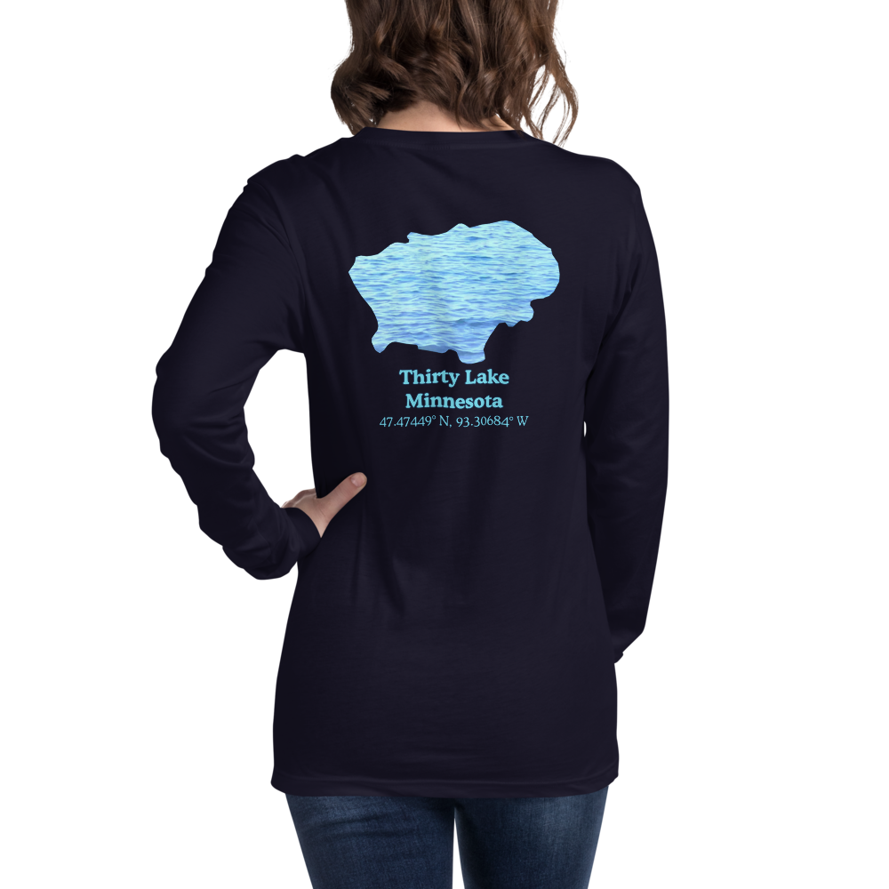 Thirty Lake Long Sleeve Unisex T-shirt