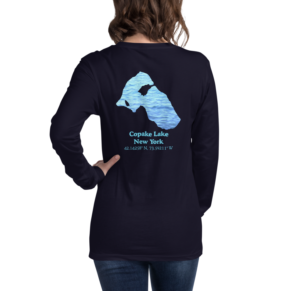 Copake Lake Long Sleeve Unisex T-shirt