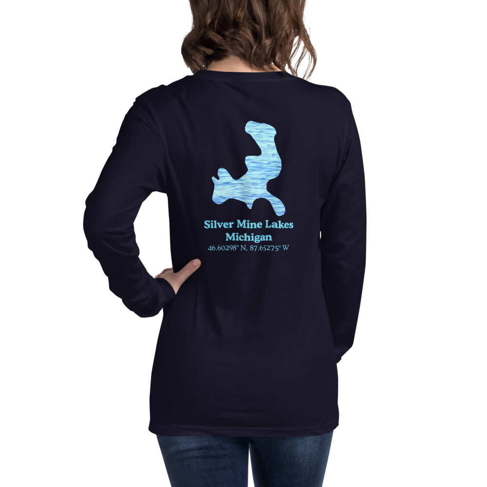 Silver Mine Lakes Long Sleeve Unisex T-shirt