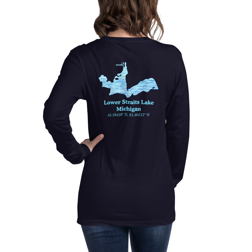 Lower Straits Lake Long Sleeve Unisex T-shirt