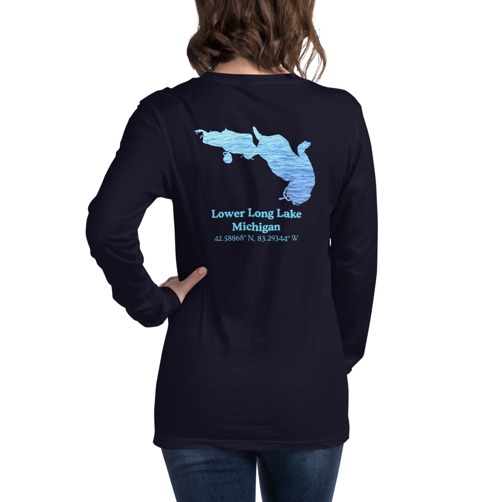 Lower Long Lake Long Sleeve Unisex T-shirt