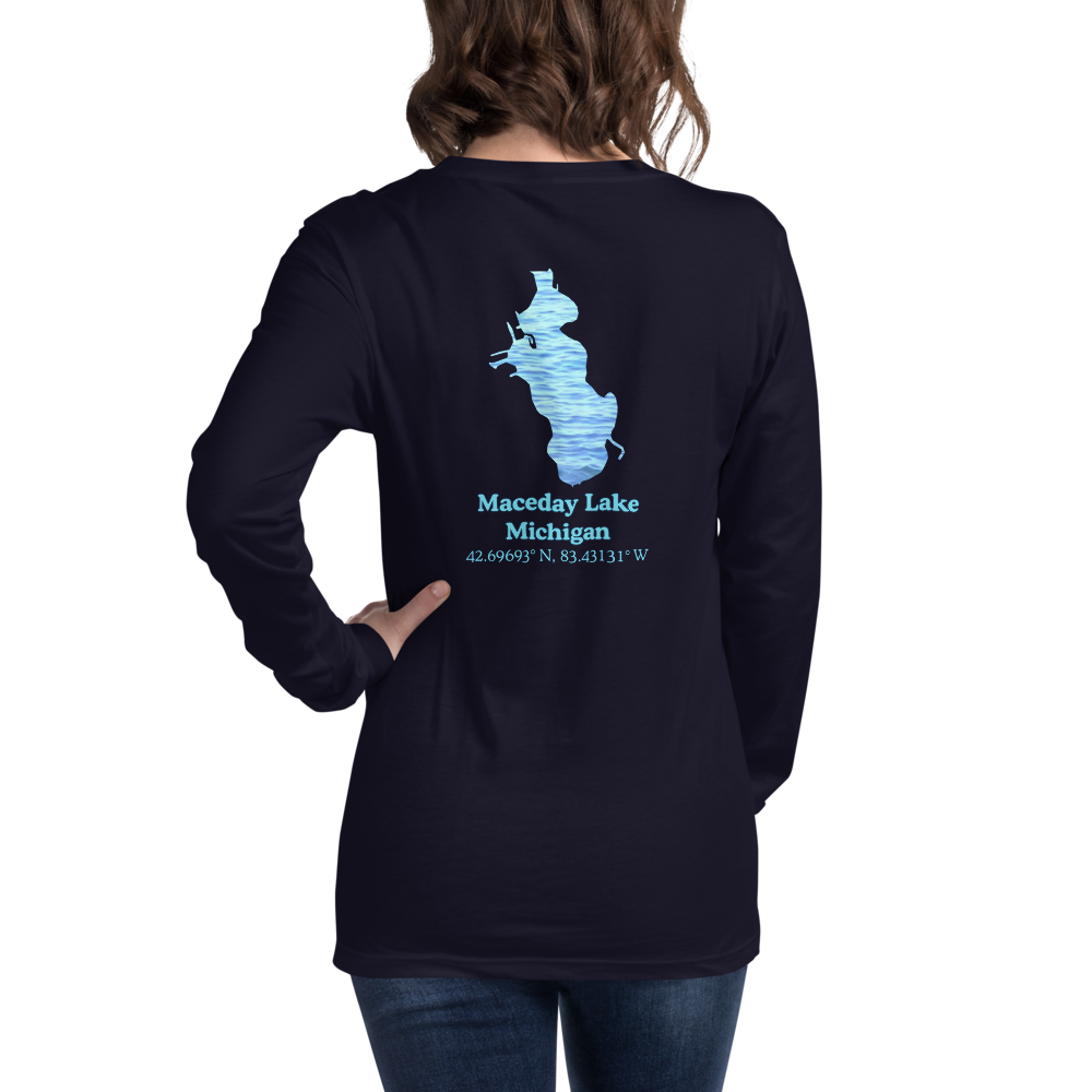 Maceday Lake Long Sleeve Unisex T-shirt
