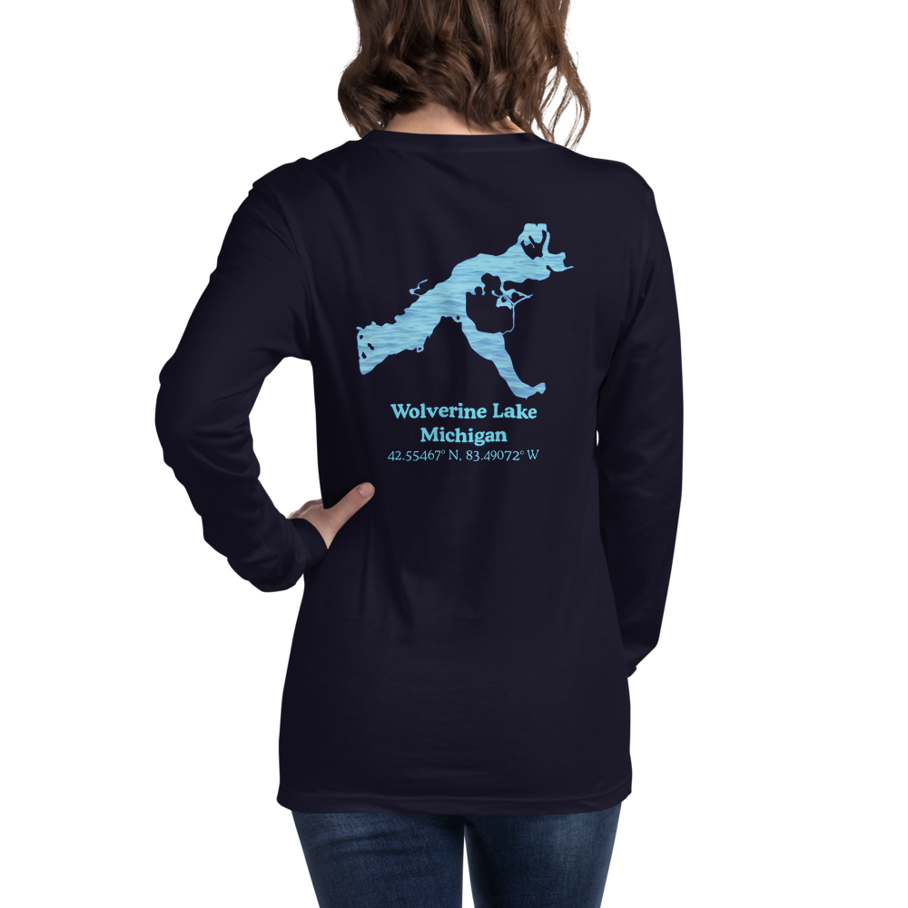 Wolverine Lake Long Sleeve Unisex T-shirt