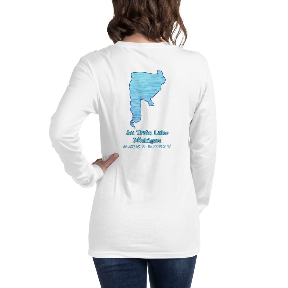Au Train Lake Long Sleeve Unisex T-shirt