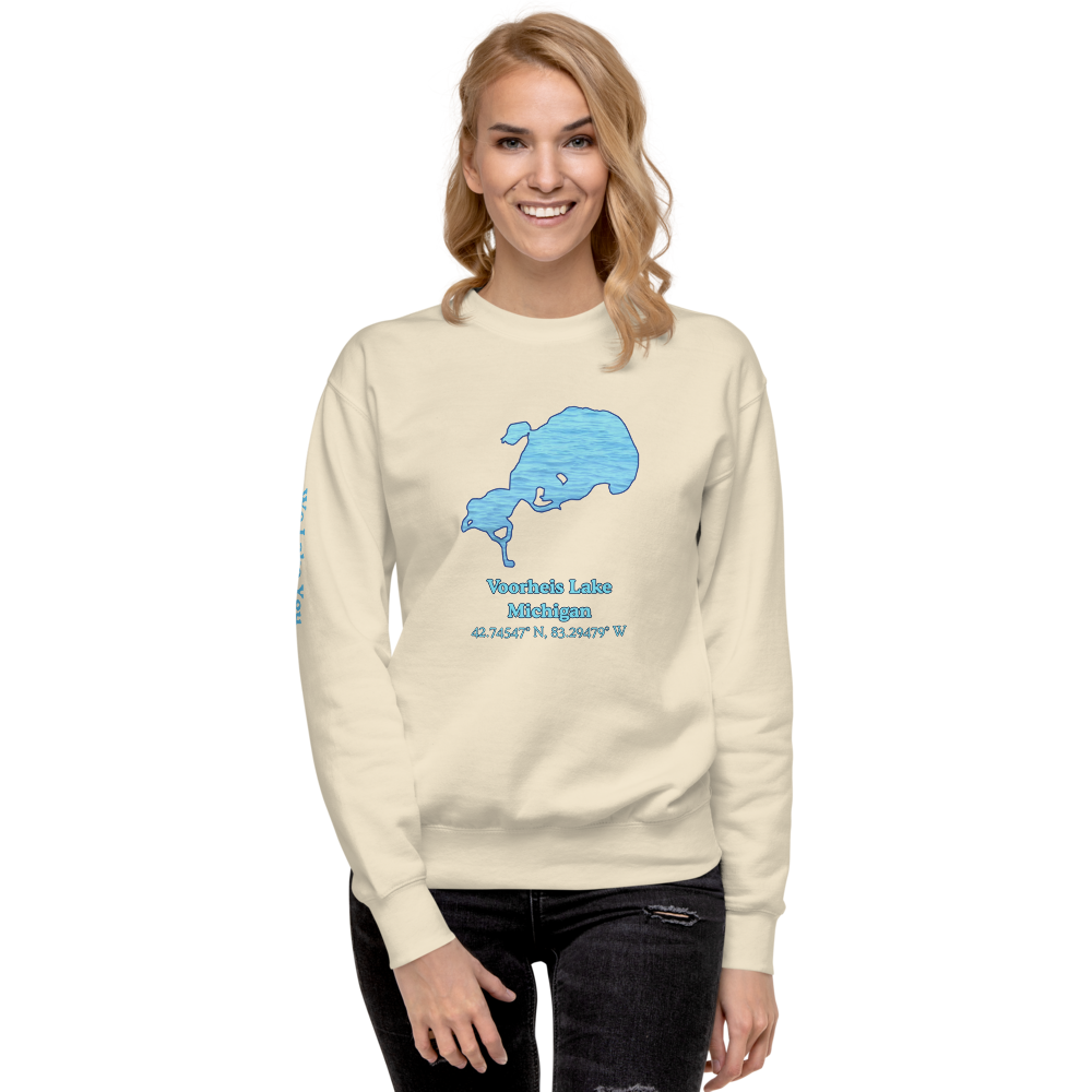 Voorheis Lake Premium Unisex Sweatshirt
