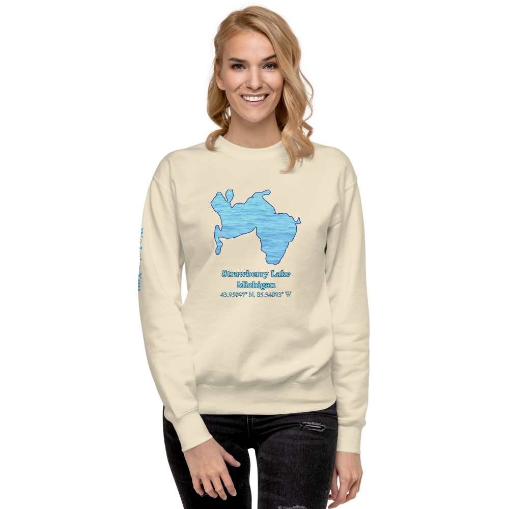 Strawberry Lake Premium Unisex Sweatshirt