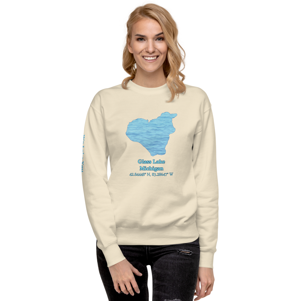 Glass Lake Premium Unisex Sweatshirt