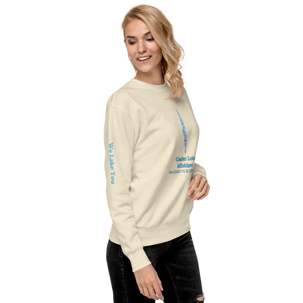 Cedar Lake Premium Unisex Sweatshirt