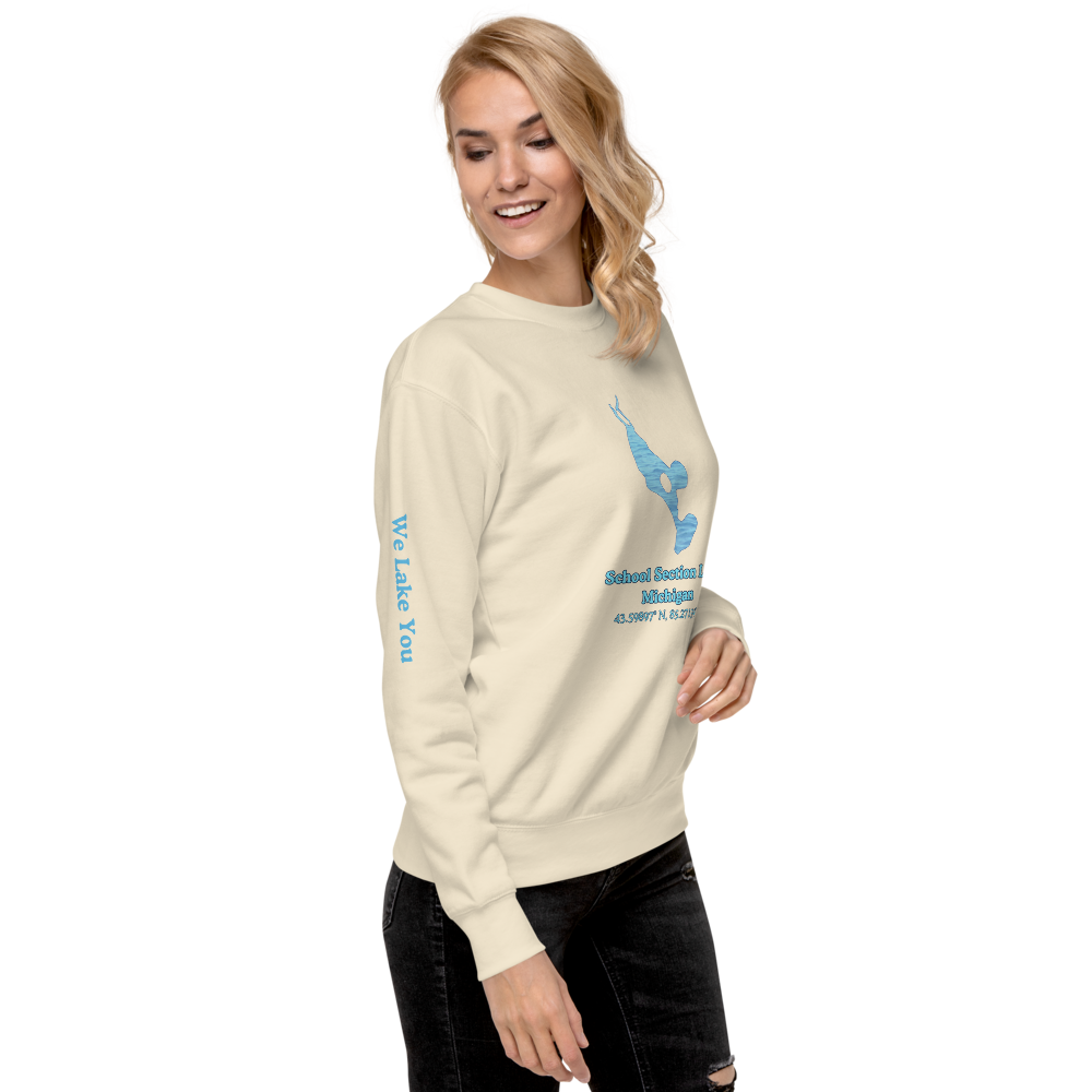 School Section Lake Premium Unisex Sweatshirt