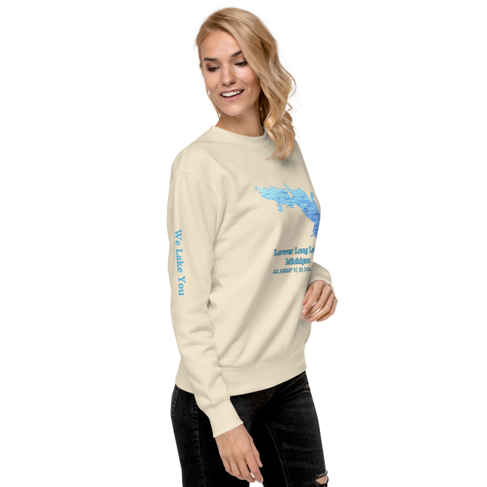 Lower Long Lake Premium Unisex Sweatshirt