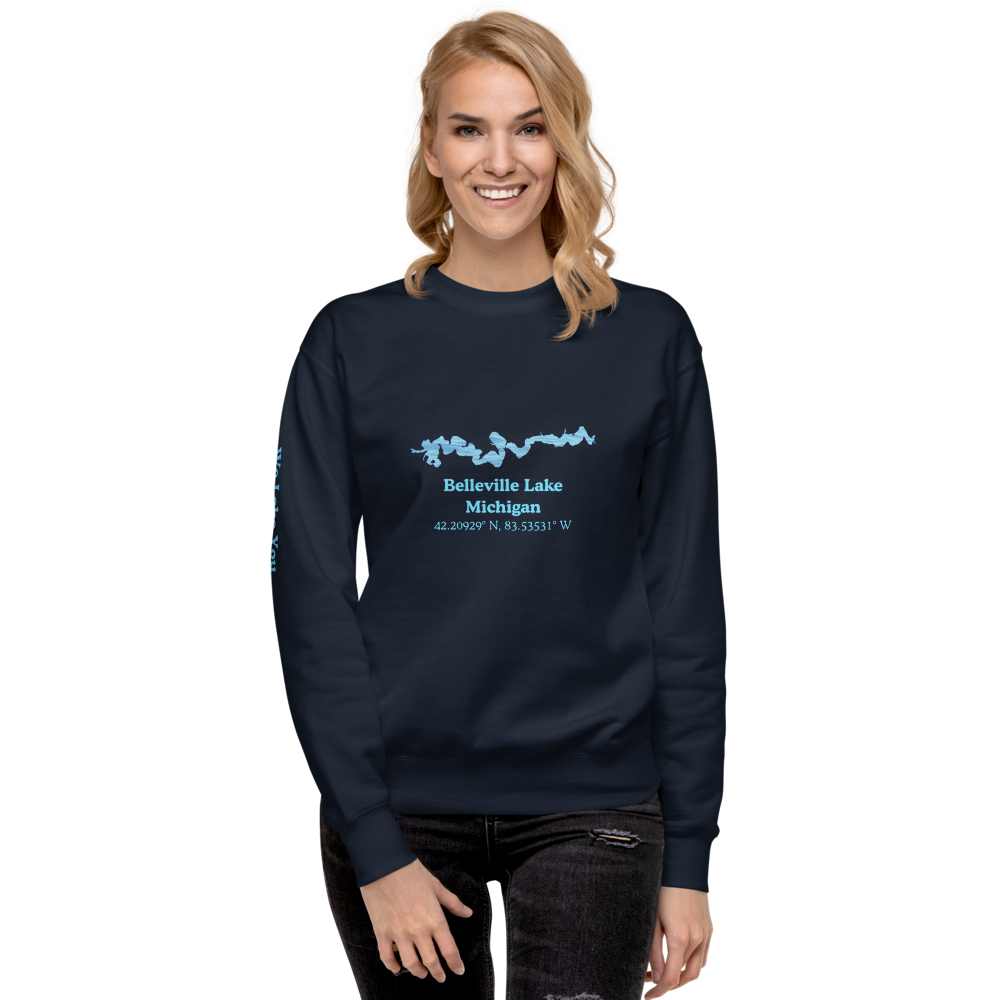 Belleville Lake Premium Unisex Sweatshirt