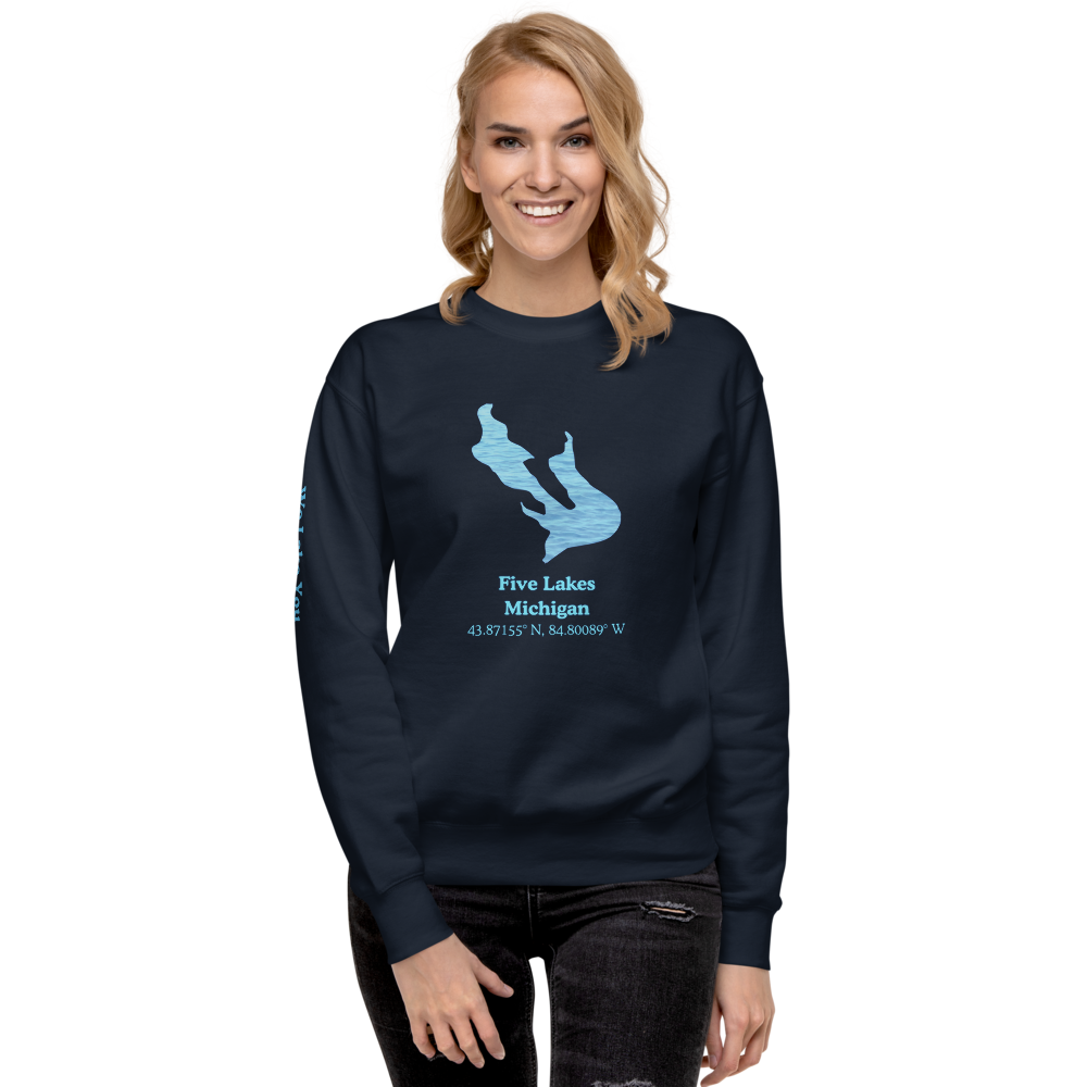 Five Lakes Premium Unisex Sweatshirt