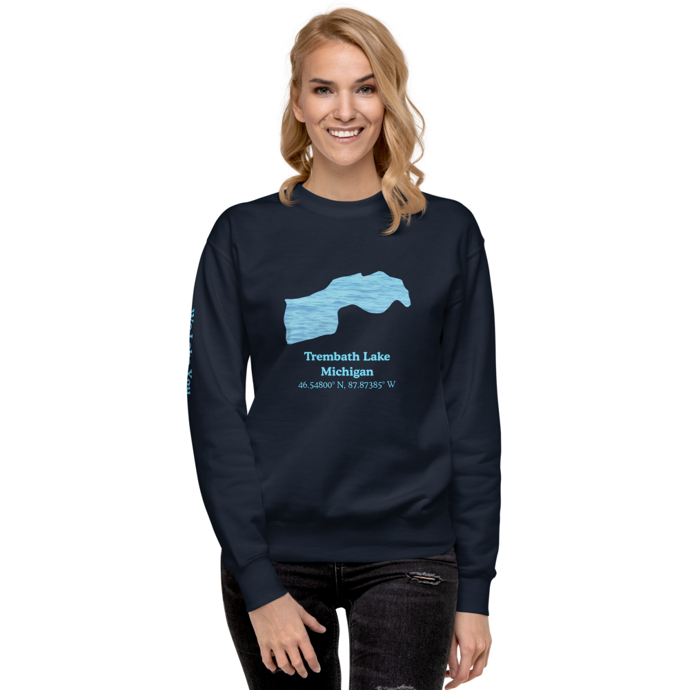 Trembath Lake Premium Unisex Sweatshirt
