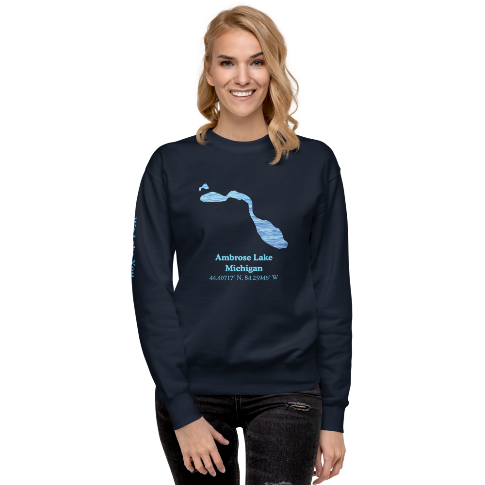 Ambrose Lake Premium Unisex Sweatshirt