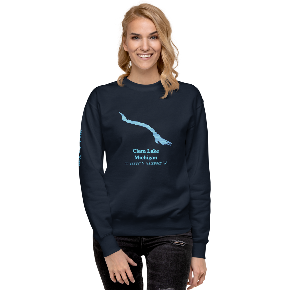 Clam Lake Premium Unisex Sweatshirt