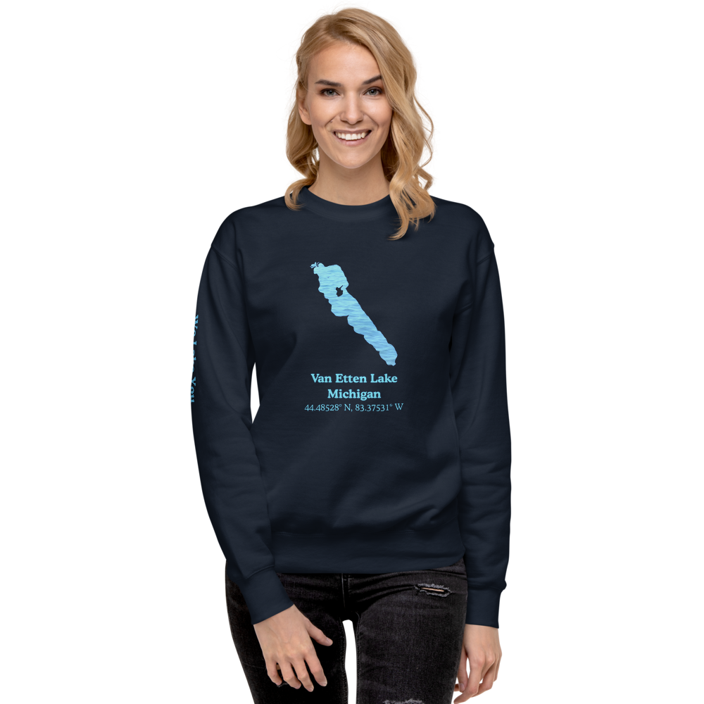 Van Etten Lake Premium Unisex Sweatshirt