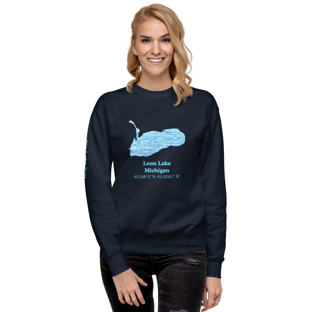 Loon Lake Premium Unisex Sweatshirt