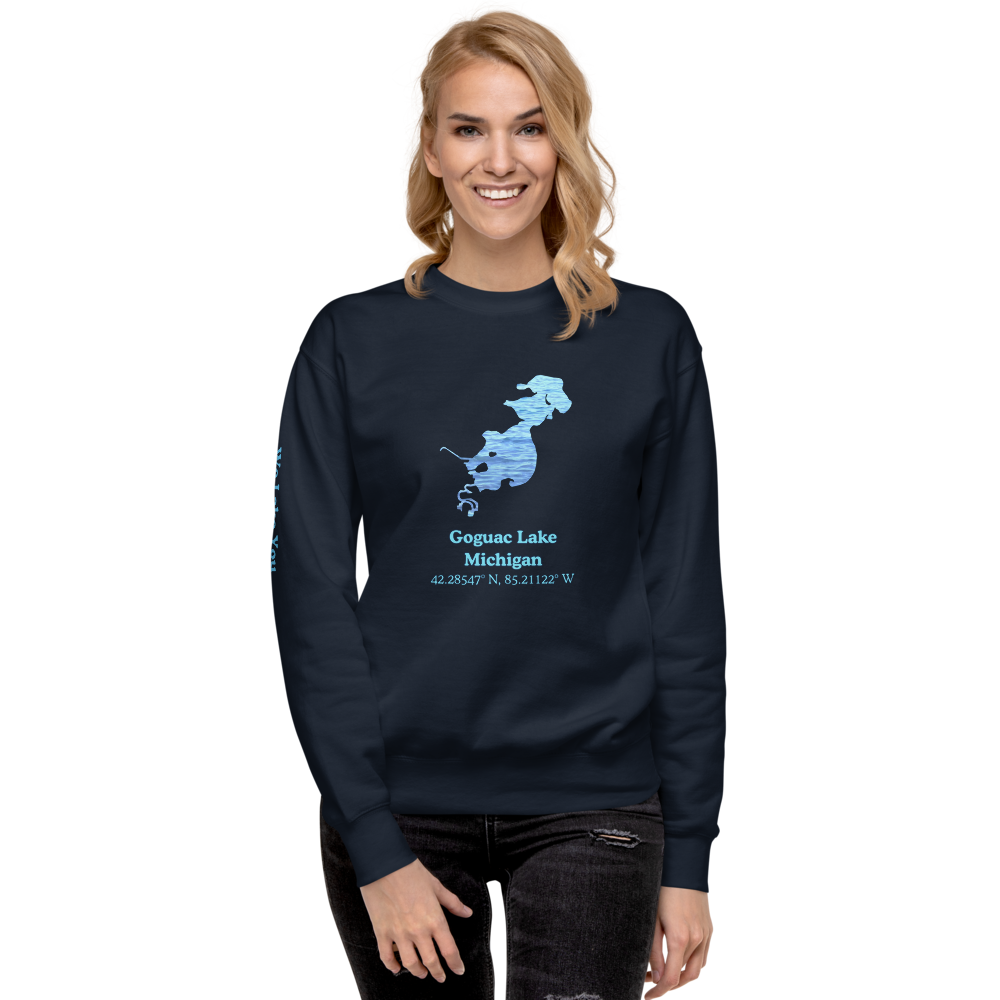 Goguac Lake Premium Unisex Sweatshirt