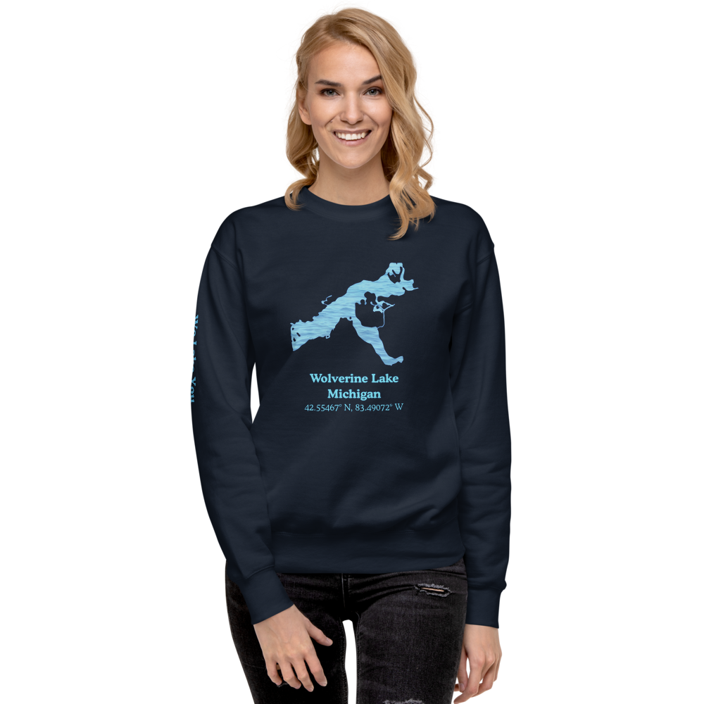 Wolverine Lake Premium Unisex Sweatshirt