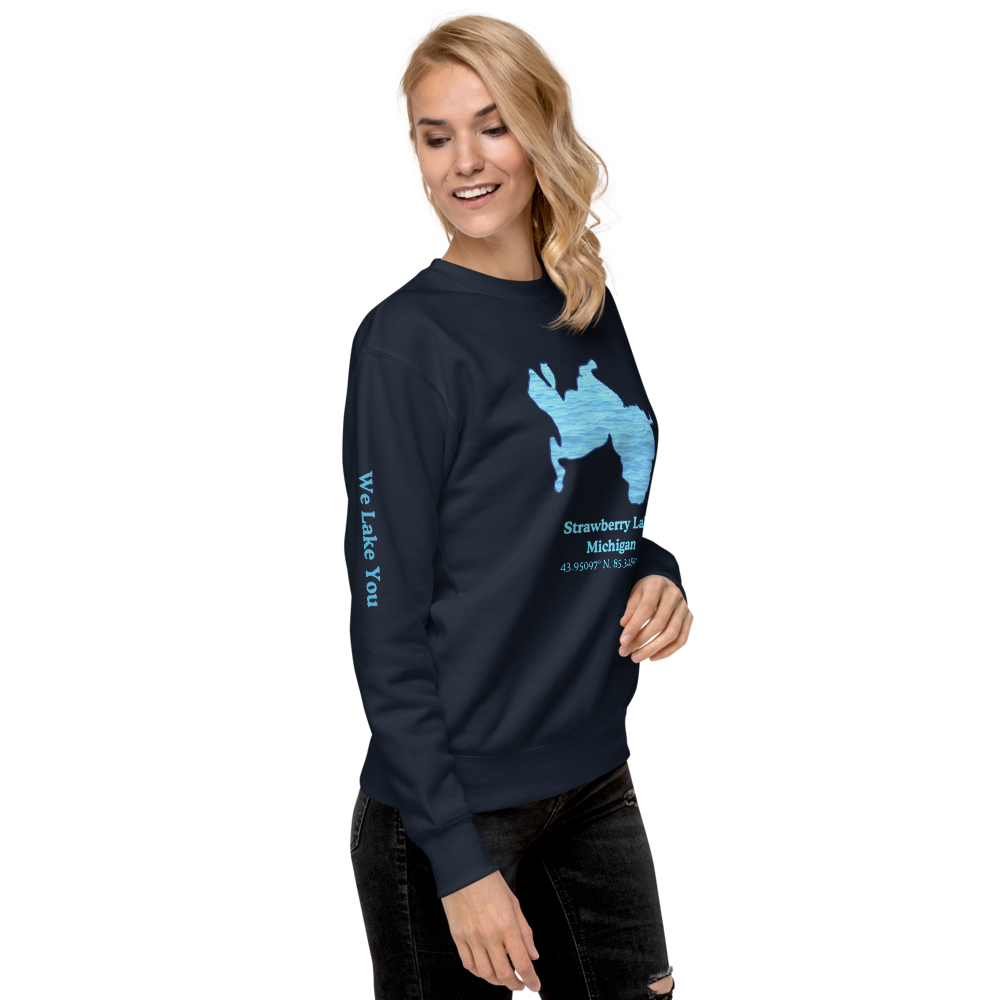 Strawberry Lake Premium Unisex Sweatshirt