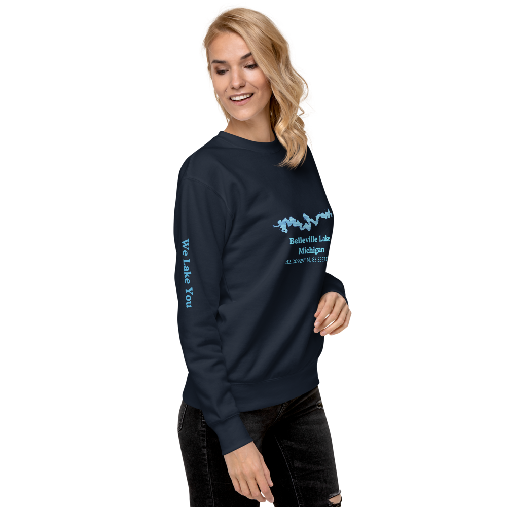 Belleville Lake Premium Unisex Sweatshirt