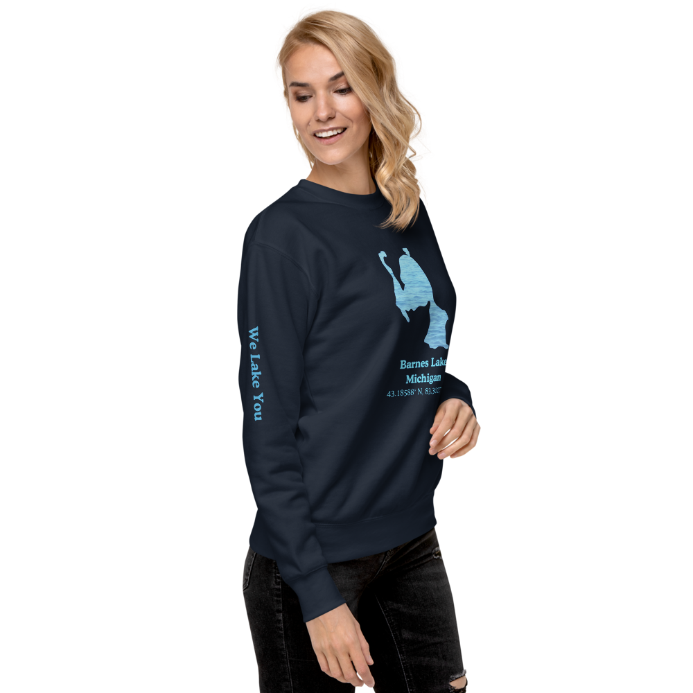 Barnes Lake Premium Unisex Sweatshirt