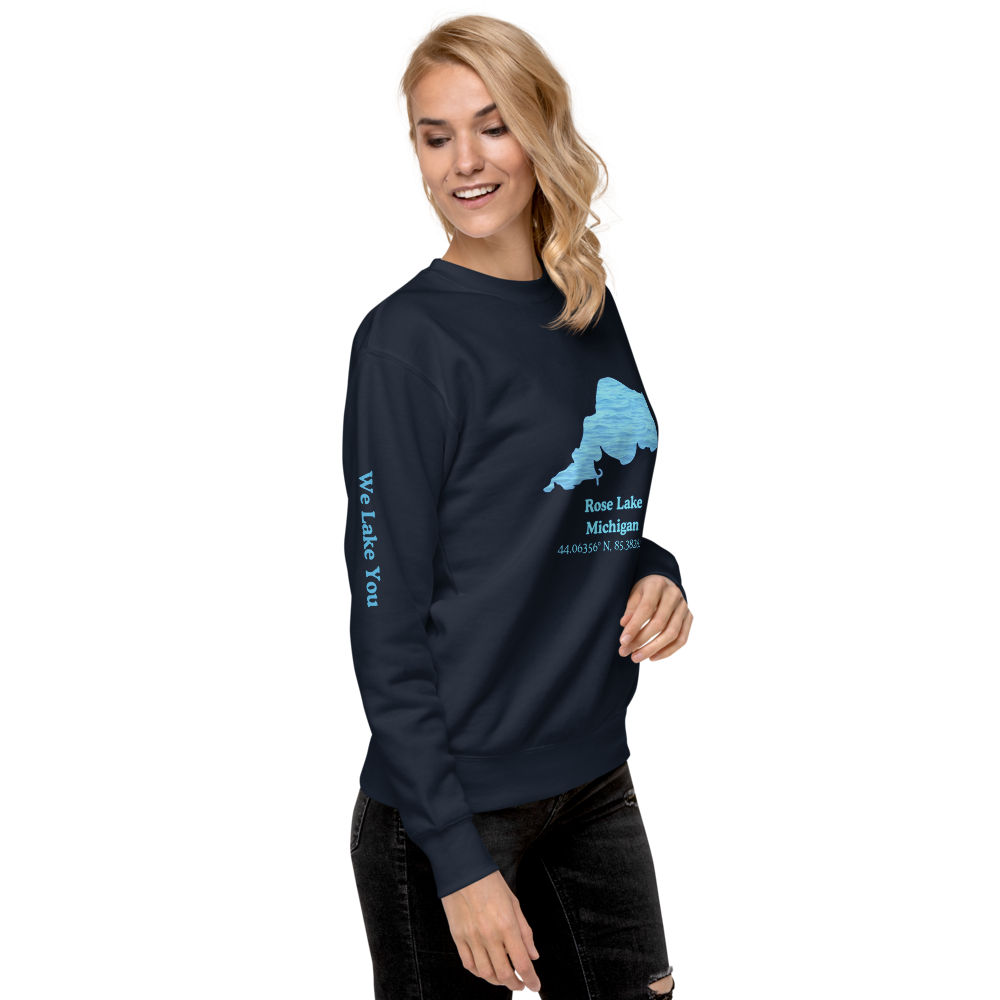 Rose Lake Premium Unisex Sweatshirt
