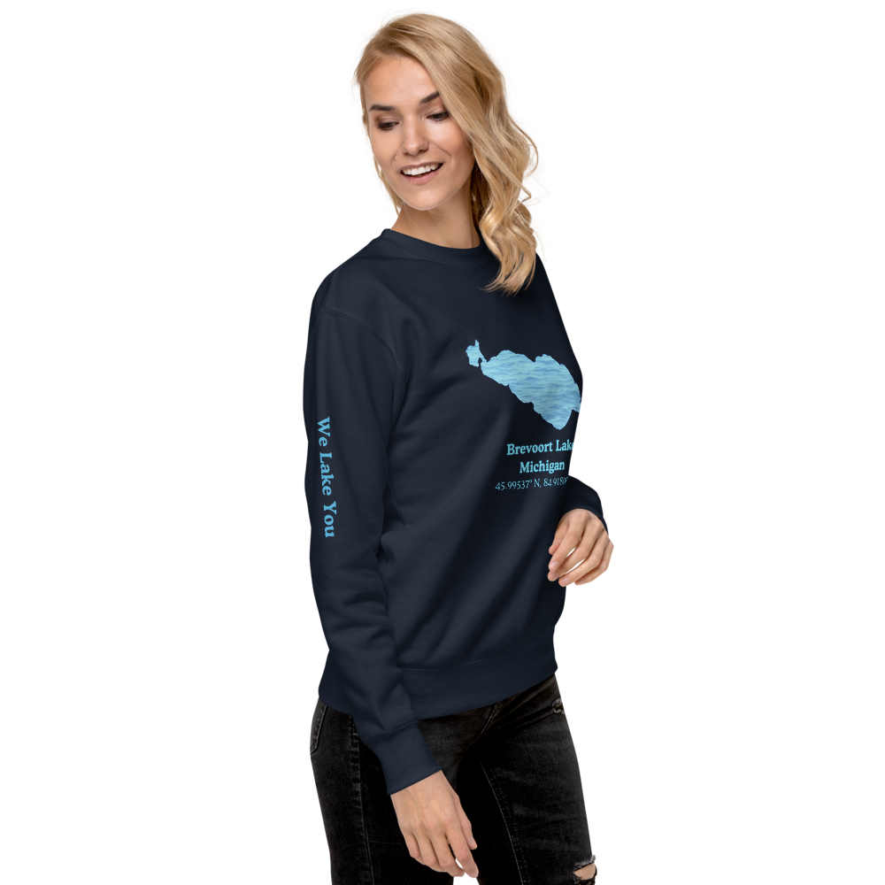 Brevoort Lake Premium Unisex Sweatshirt