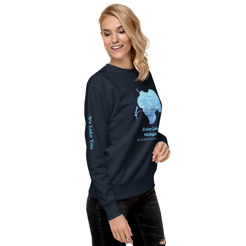 Zukey Lake Premium Unisex Sweatshirt