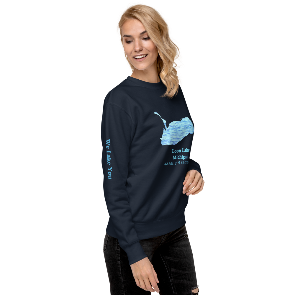 Loon Lake Premium Unisex Sweatshirt