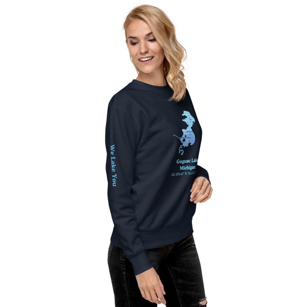 Goguac Lake Premium Unisex Sweatshirt