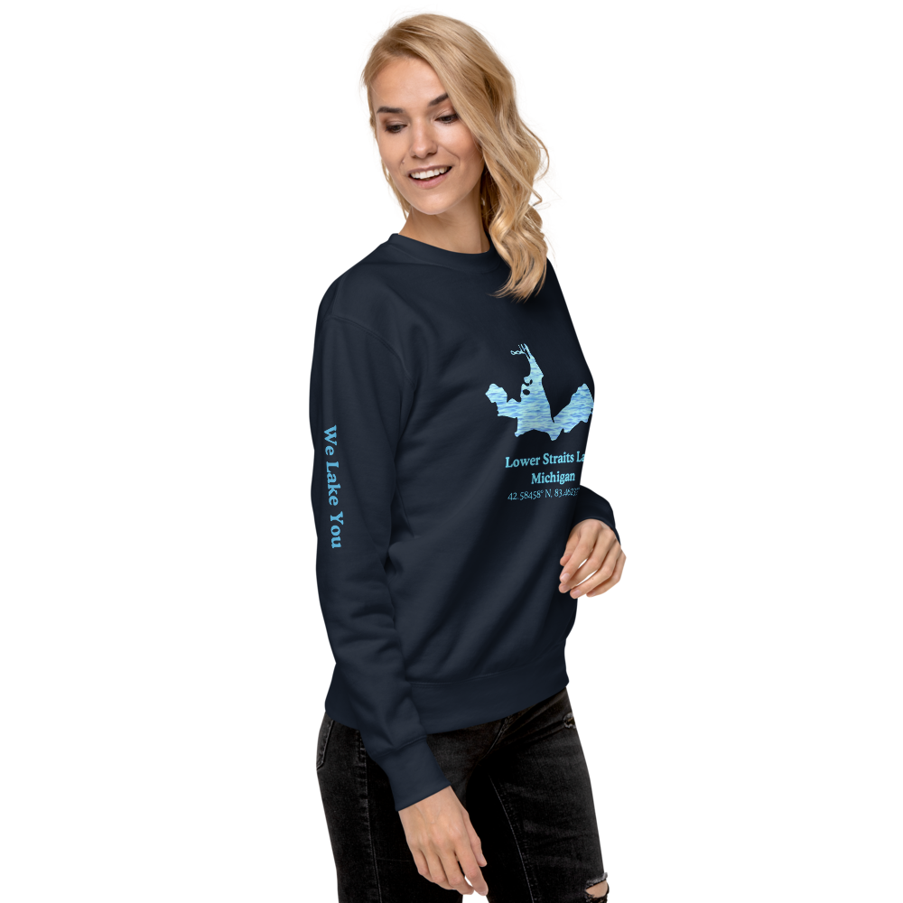 Lower Straits Lake Premium Unisex Sweatshirt