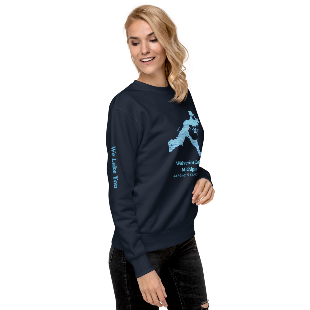 Wolverine Lake Premium Unisex Sweatshirt