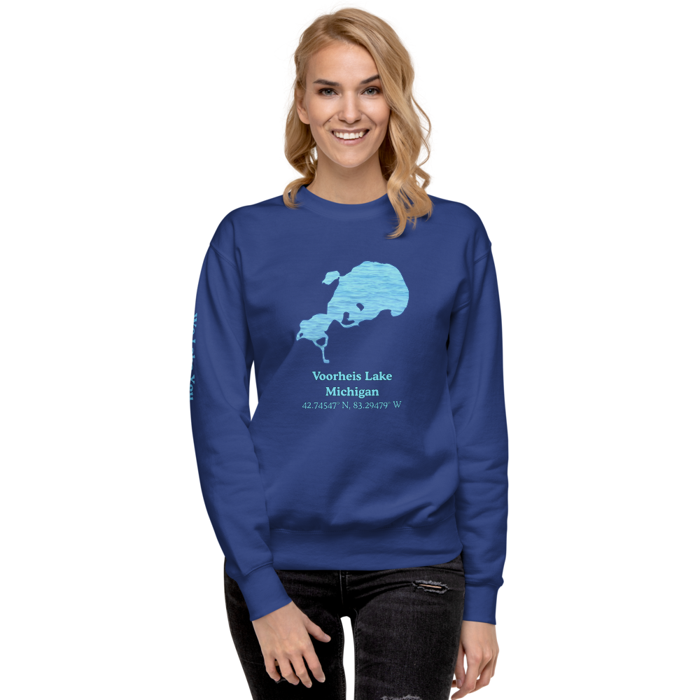 Voorheis Lake Premium Unisex Sweatshirt