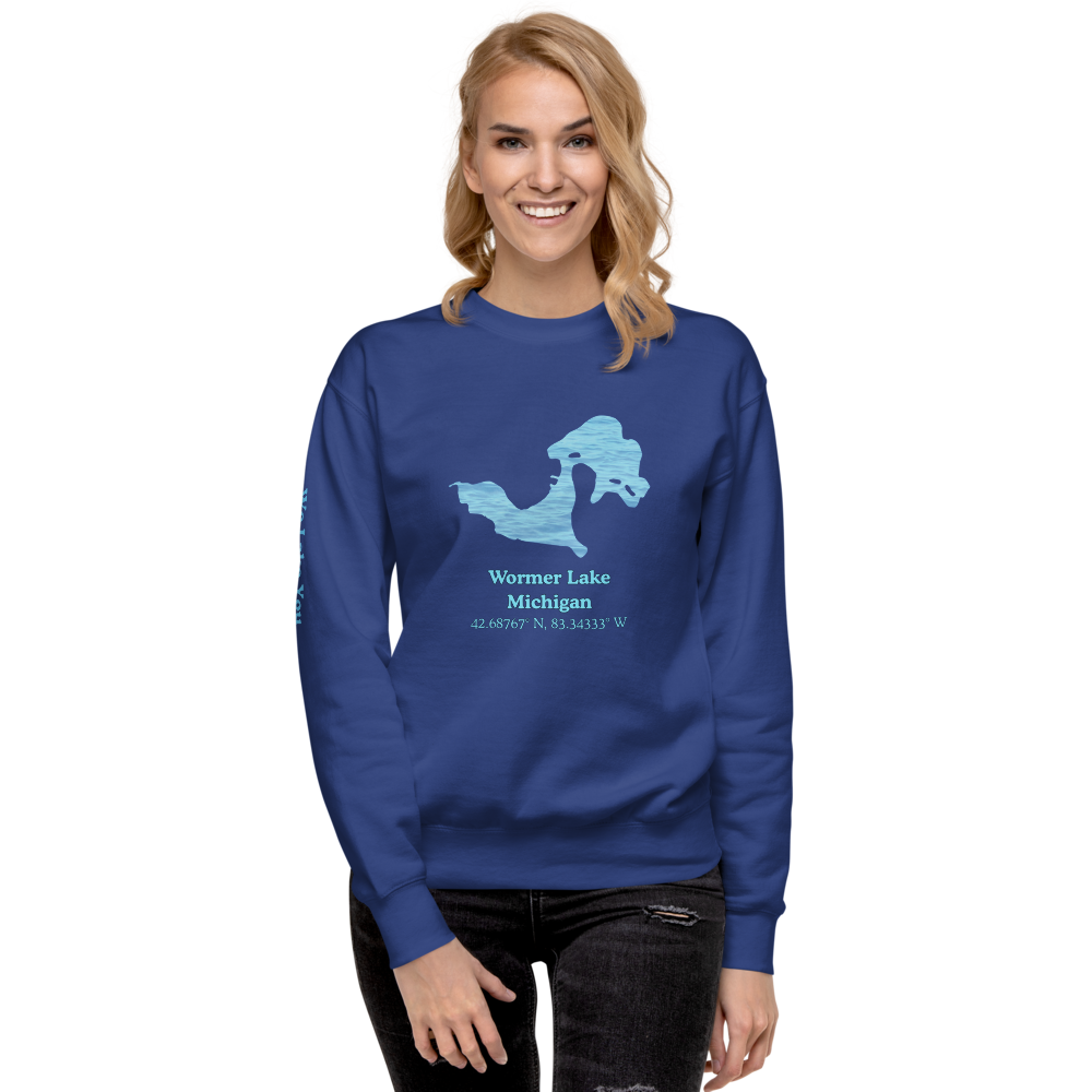 Wormer Lake Premium Unisex Sweatshirt
