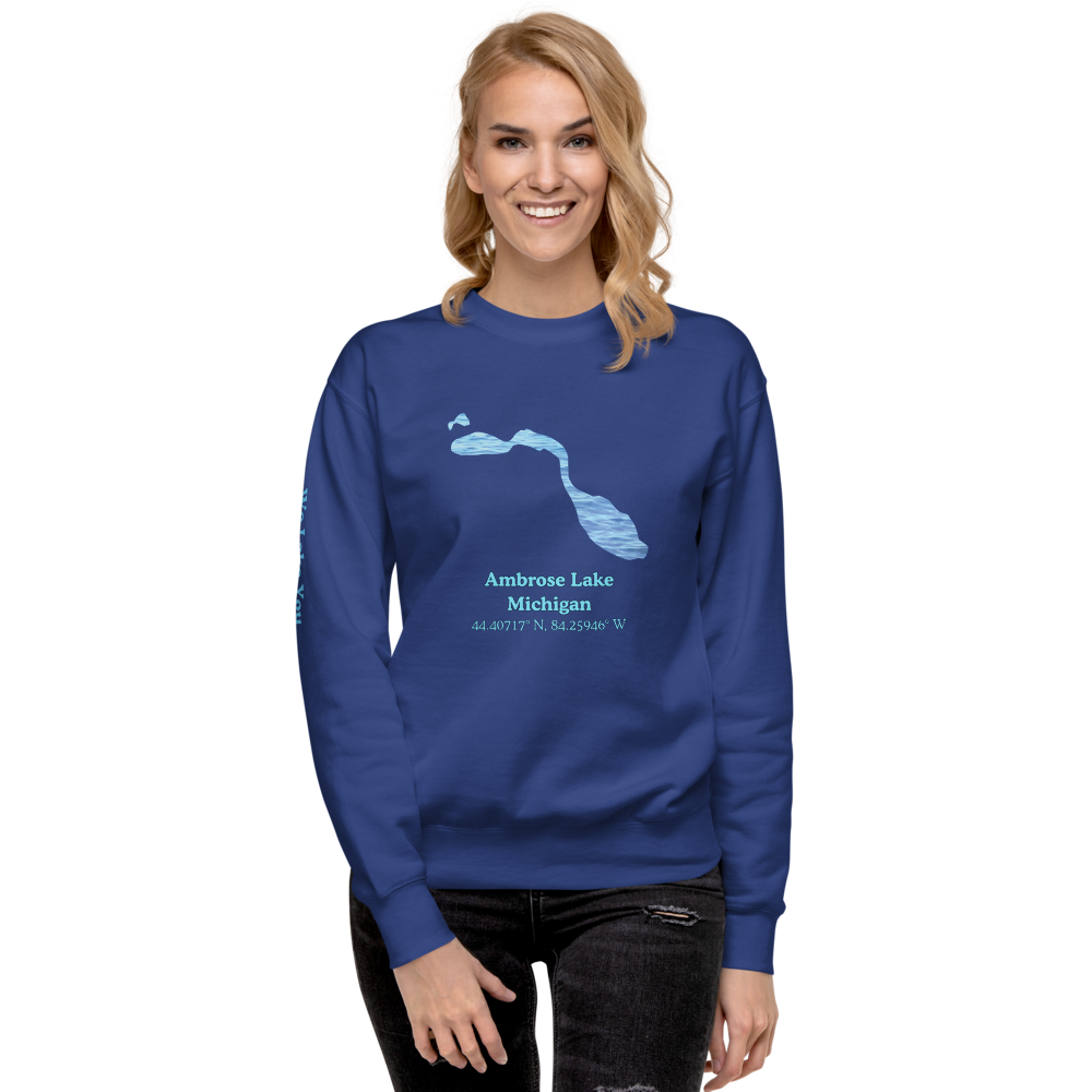 Ambrose Lake Premium Unisex Sweatshirt