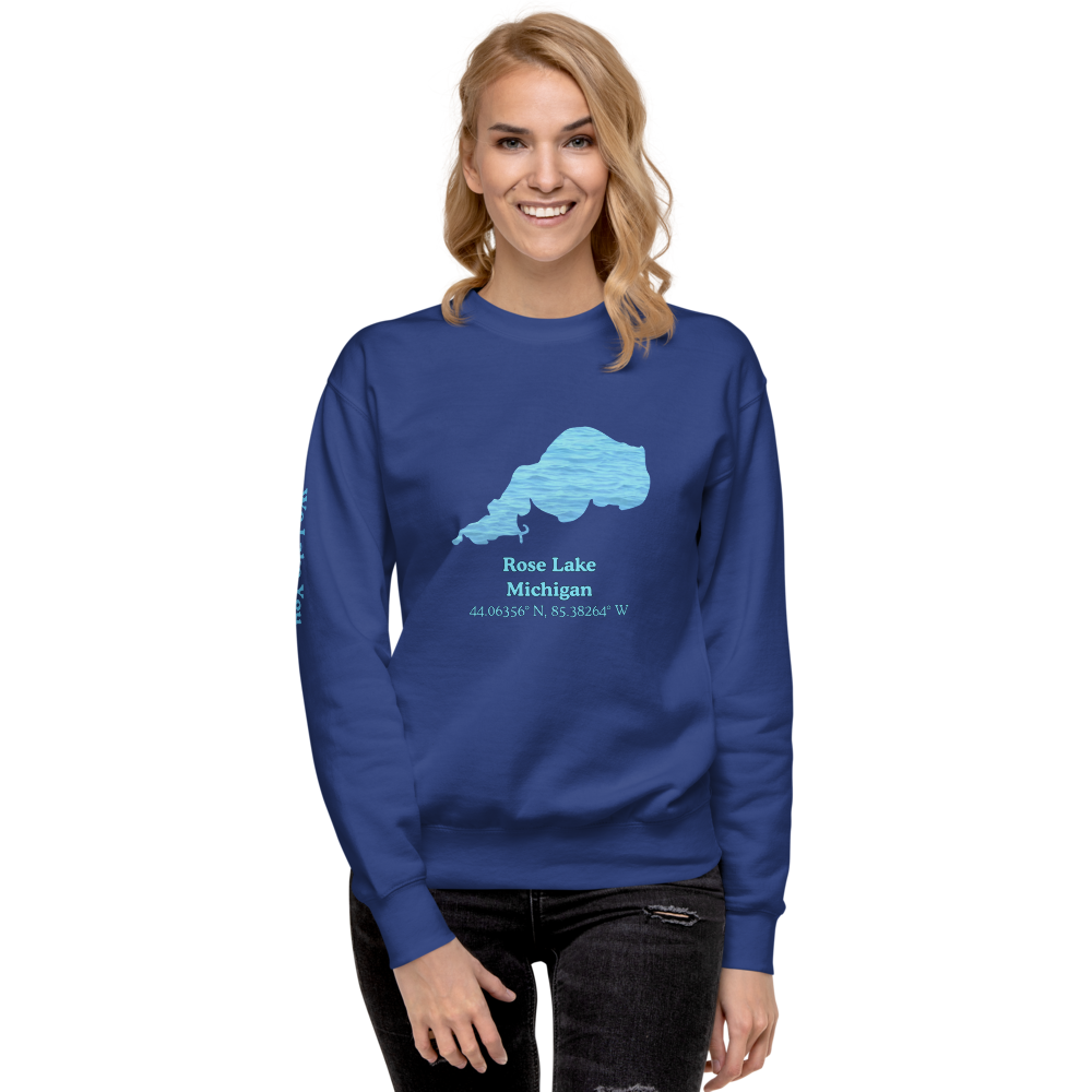 Rose Lake Premium Unisex Sweatshirt