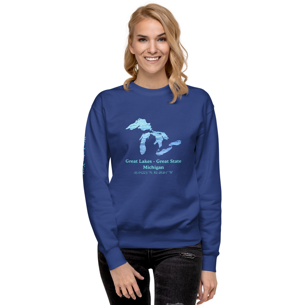 Great Lakes - Great State Premium Unisex Sweatshirt