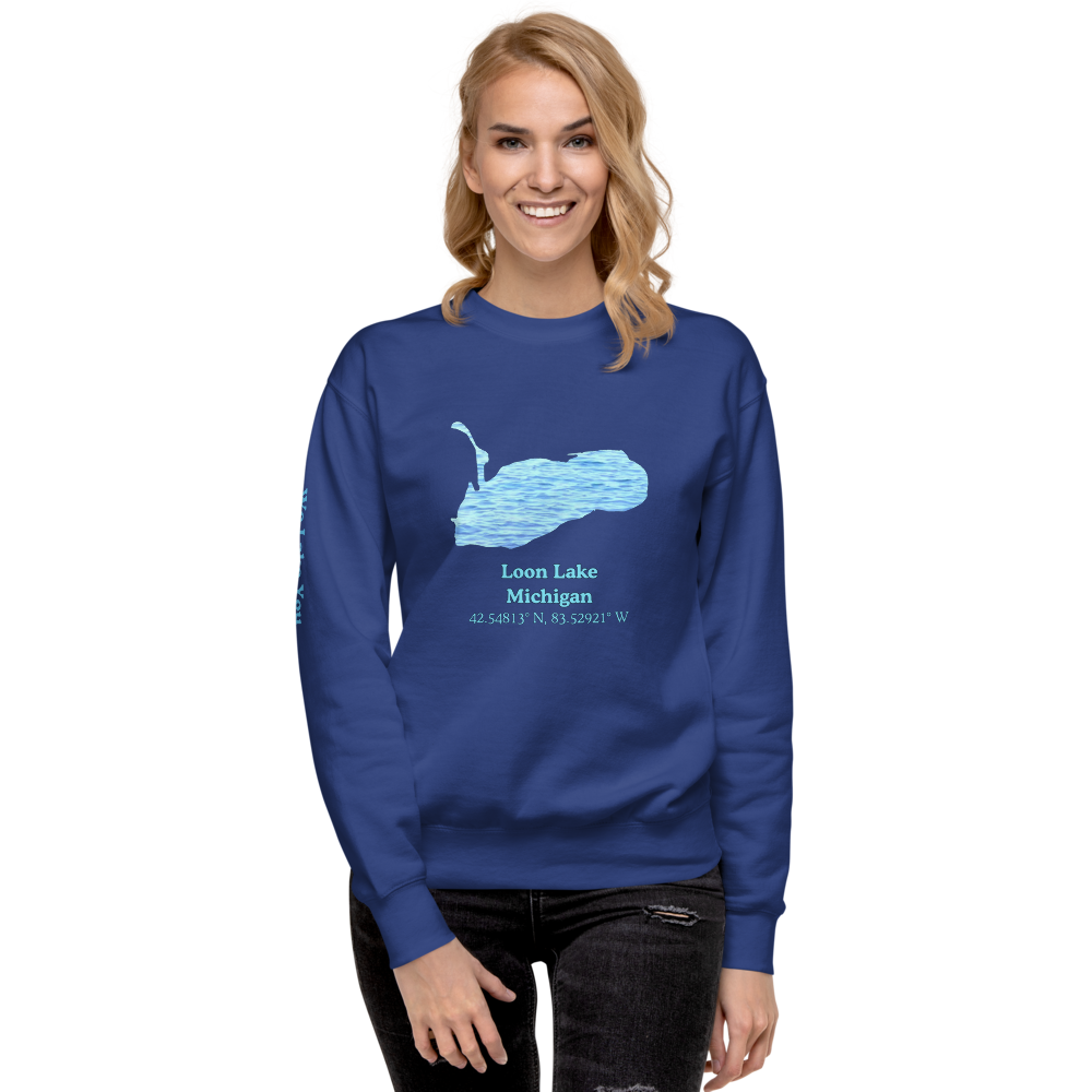 Loon Lake Premium Unisex Sweatshirt
