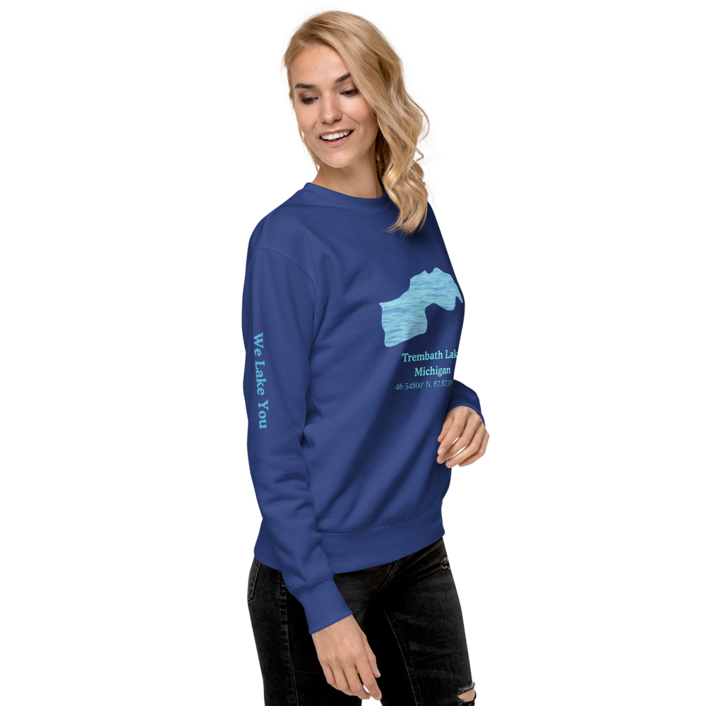 Trembath Lake Premium Unisex Sweatshirt