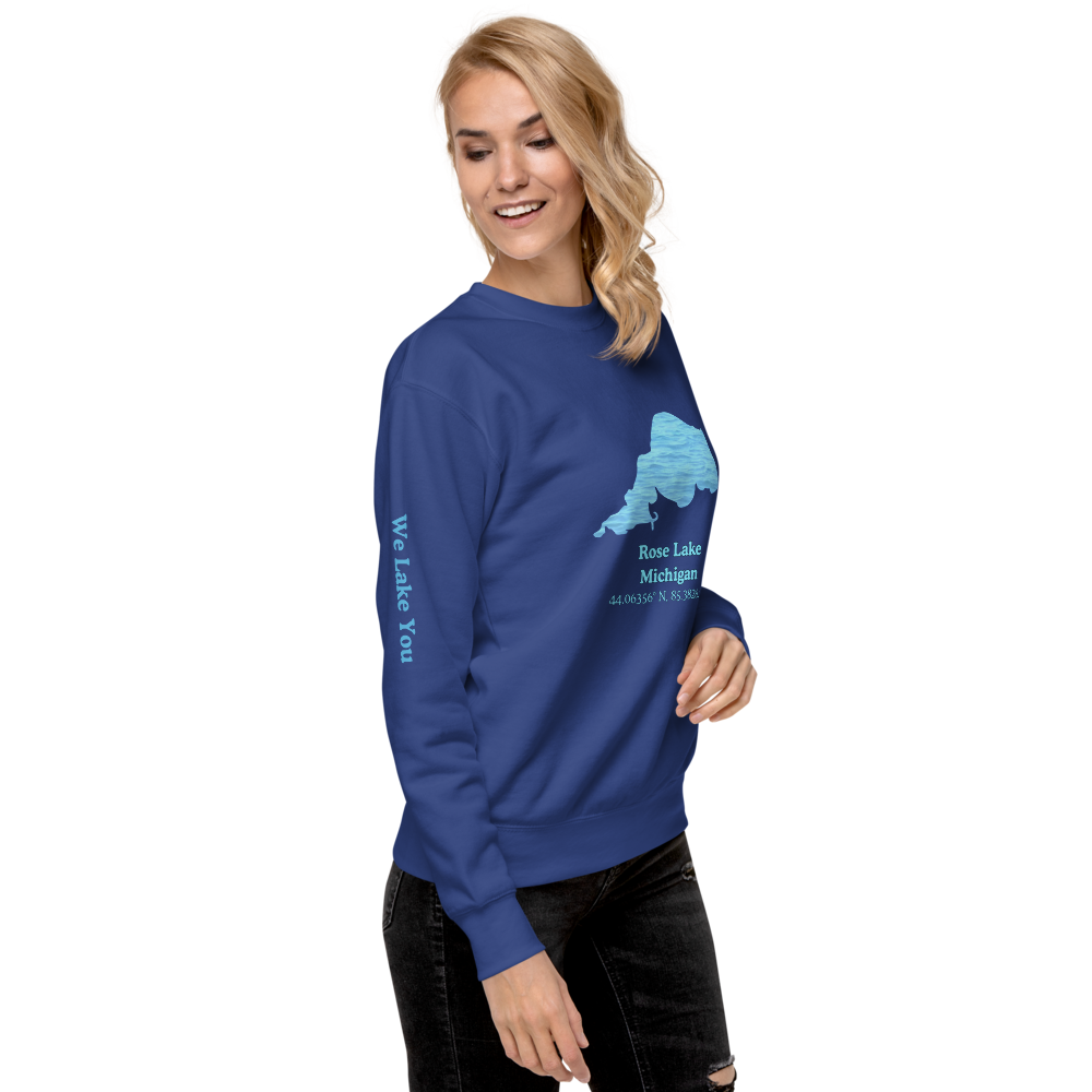 Rose Lake Premium Unisex Sweatshirt