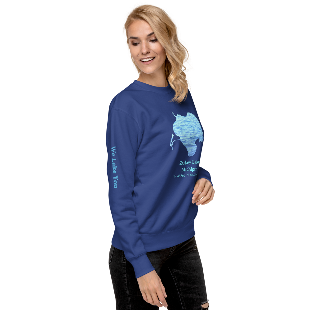 Zukey Lake Premium Unisex Sweatshirt